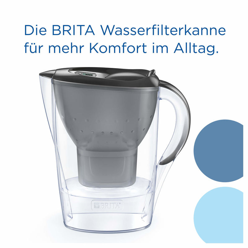 BRITA Marella XL 3.5 L starter pack + 3 Maxtra PRO filters (white)