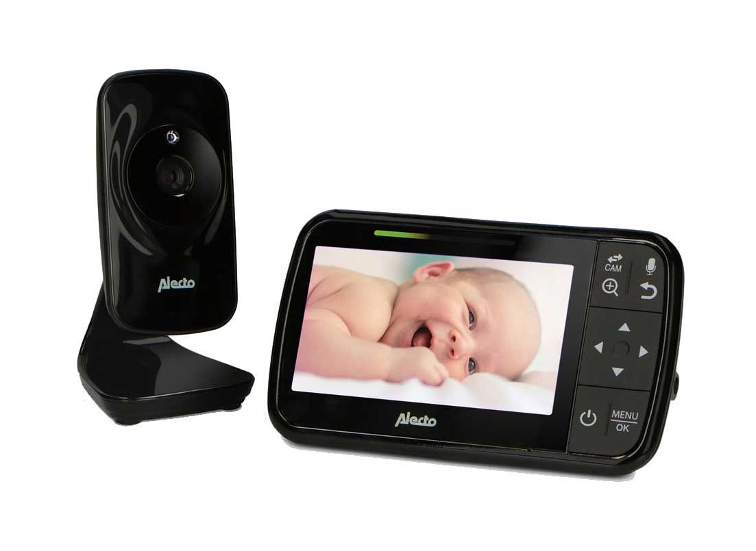 Alecto Baby Monitor DVM149 con schermo a colori da 4,3" Nero