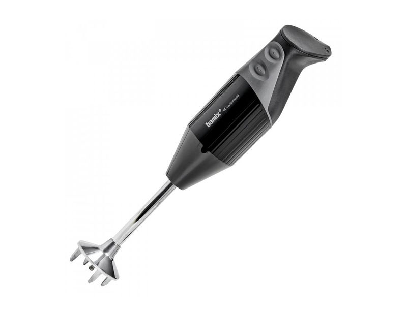 Bamix Mono M160 - Mixeur Plongeant Noir - Robot Culinaire Suisse Puissant