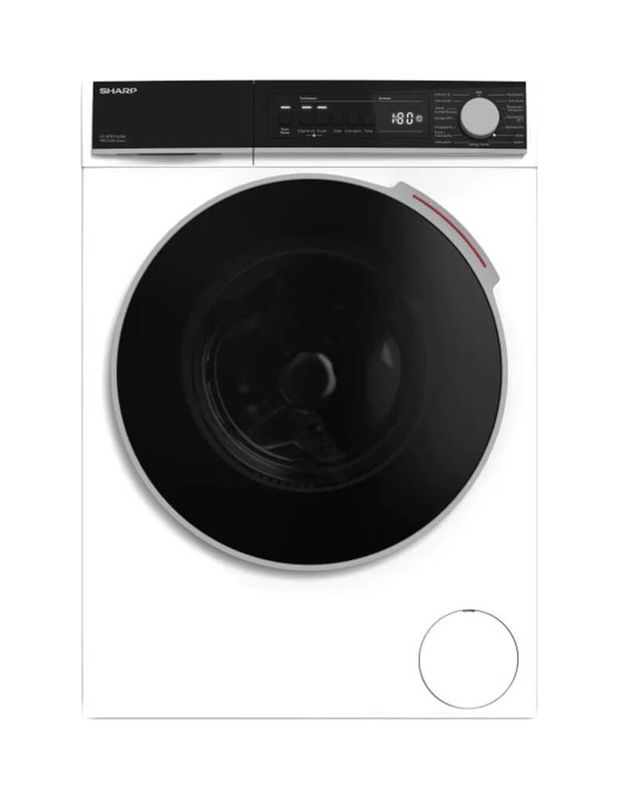 Sharp ES-NFB914CWA-DE Waschmaschine links kaufen Weiss