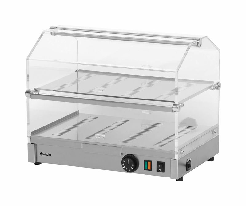 Bartscher Buffetvitrine 5400 – 2 Ebenen, Modell 700356, Für Präsentation