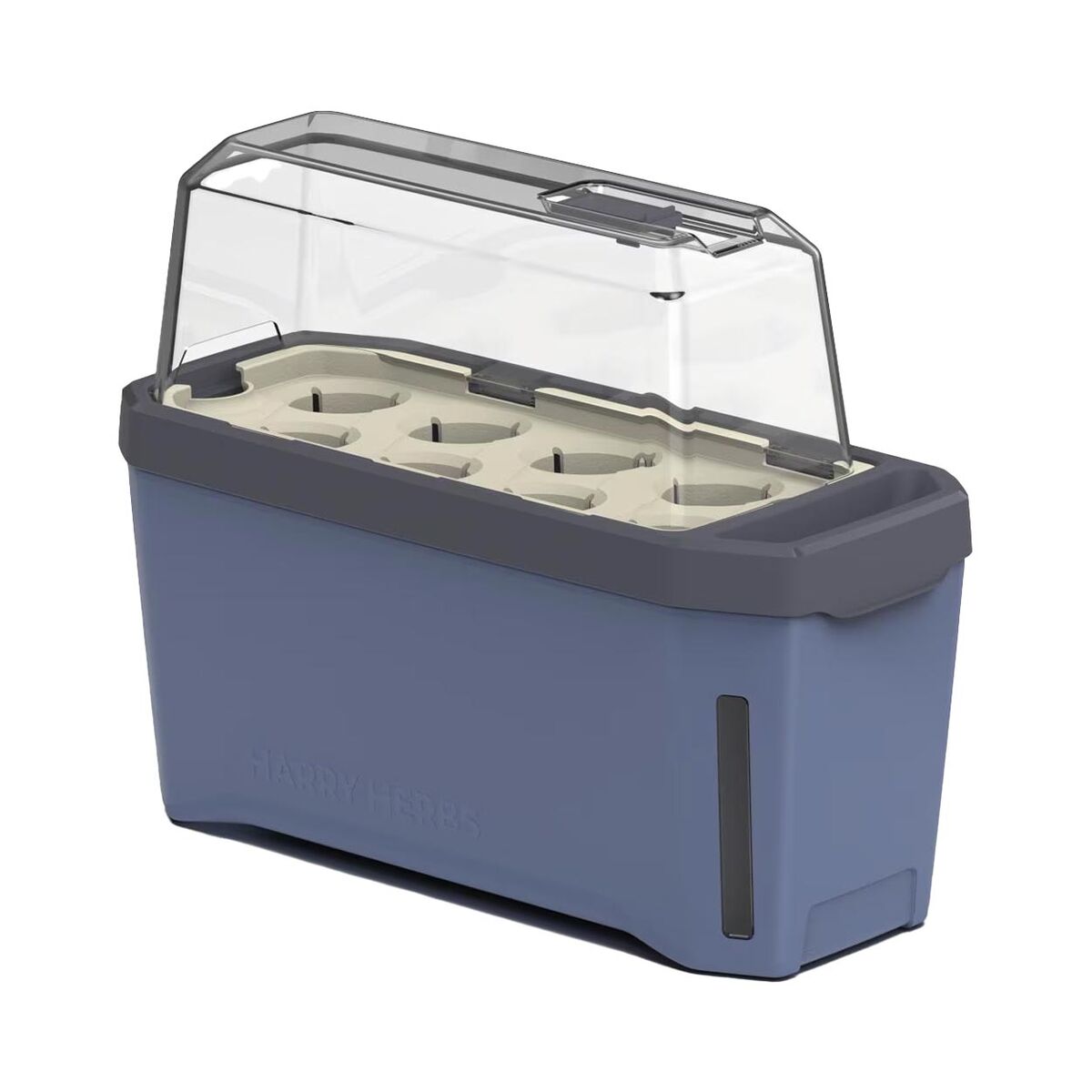 Gusta 104B10 HARRY HERBS Kräutertopf Blau
