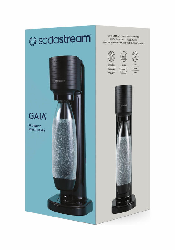 Carbonated machine SodaStream GAIA Black w/o cylinder - PS Auction - We  value the future - Largest in net auctions