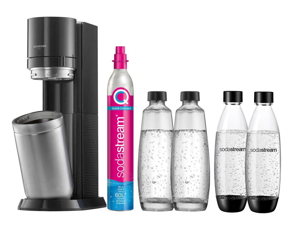 Sodastream DUO Megapack Bundle XL Schwarz