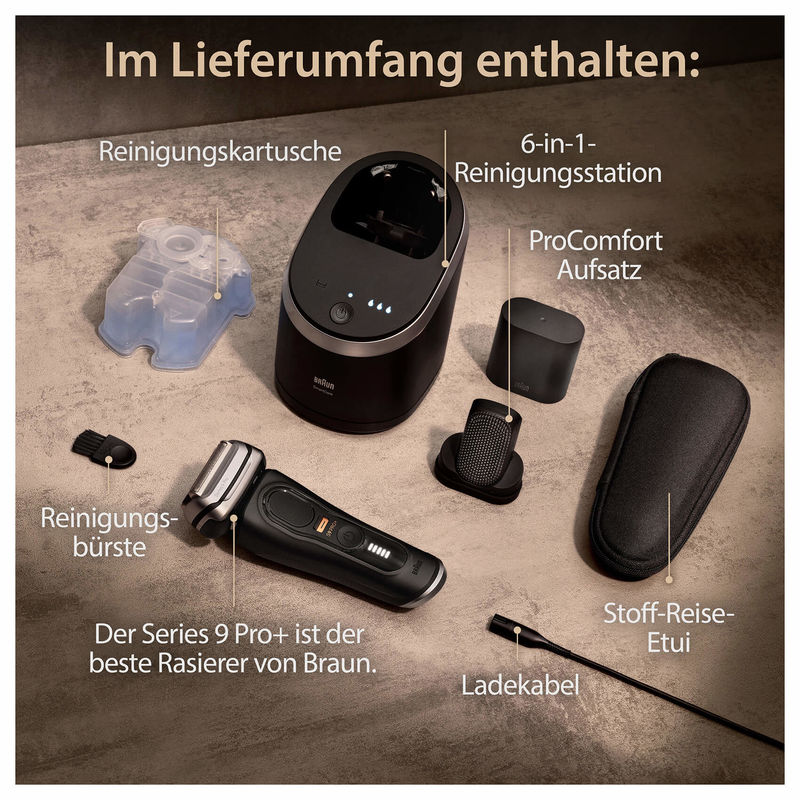 Braun Rasierer elektrisch Reinigungsstation Series 8 & 9 1ST online  bestellen