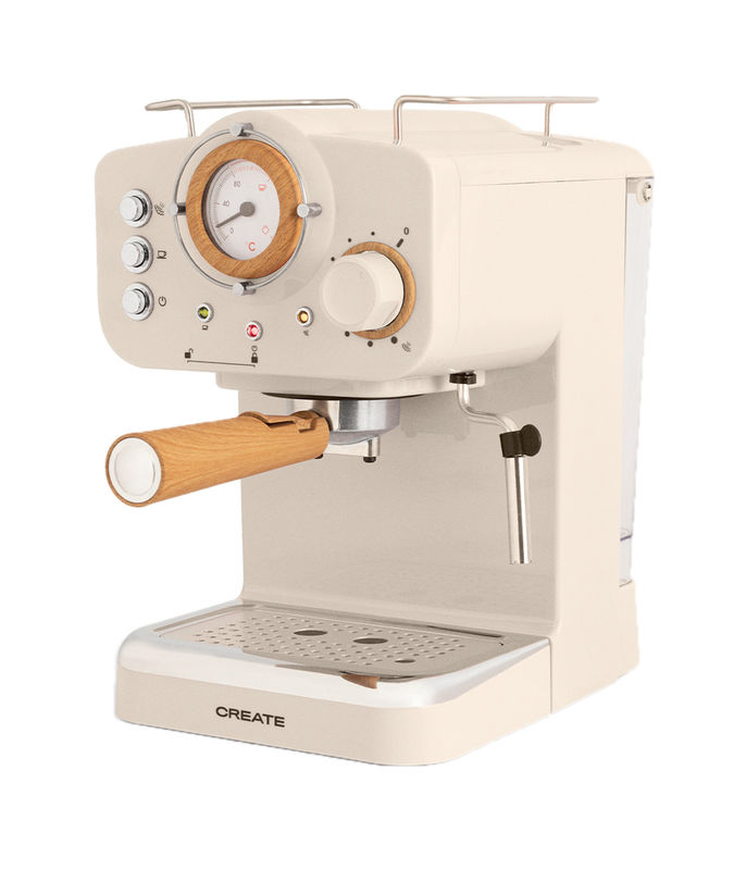CREATE Thera Retro Siebträgermaschine Crema günstig kaufen
