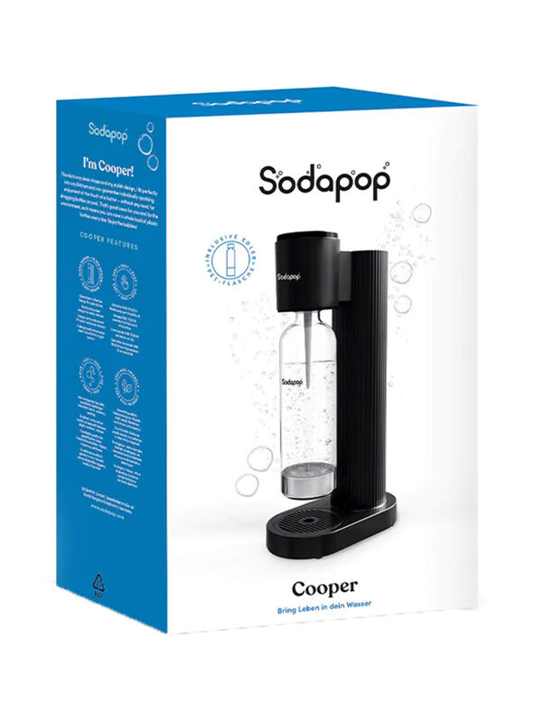 SODAPOP LOGAN bouteilles en verre 0,6L 0,85L set de 2 SODAPOP LOGAN bouteilles en verre 0,6L 0,85L set de 2