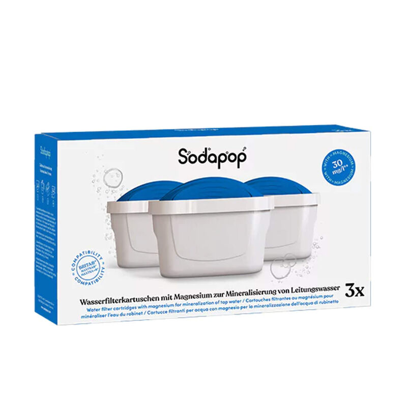 Buy Sodapop Selina Magnesium Water Filter Cartridges Set of 3 at a low price