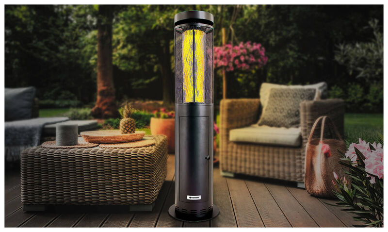 Kalos Copper Lantern Heater Kettler Patio Heater Kalos Kalos