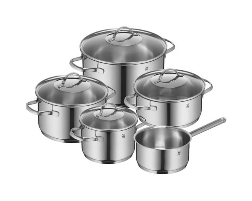 WMF 7116001812 Provence Set de casseroles 5 pièces acier inoxydable