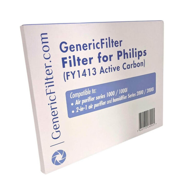 Generic Filtre à charbon actif pour Philips (FY1413) 1 pièce noir