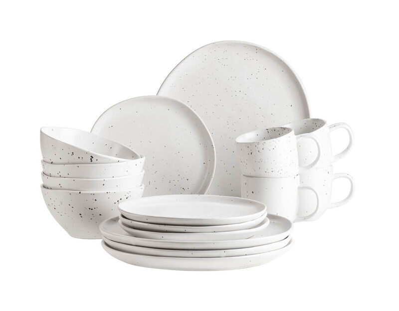 Mäser Andoro Vaisselle Geschirr-Set 16-teilig Weiss günstig kaufen