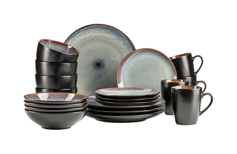 Mäser Teona Geschirr-Set 20-teilig Braun günstig kaufen