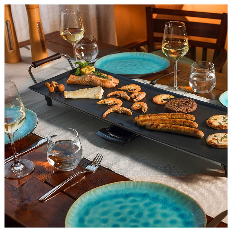 Piastra Elettrica Per Grigliare Bestron XXL - Rivestimento Antiaderente, Per 8 Persone - Foto 7