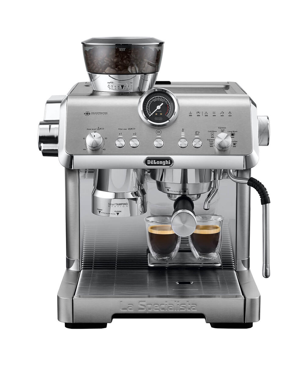 De'Longhi EC9555.M La Specialista Opera Kaffeemaschine Silber