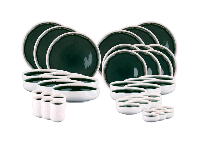 Björn Oxygen Full Service Geschirr Set 42 tlg. Grün günstig kaufen