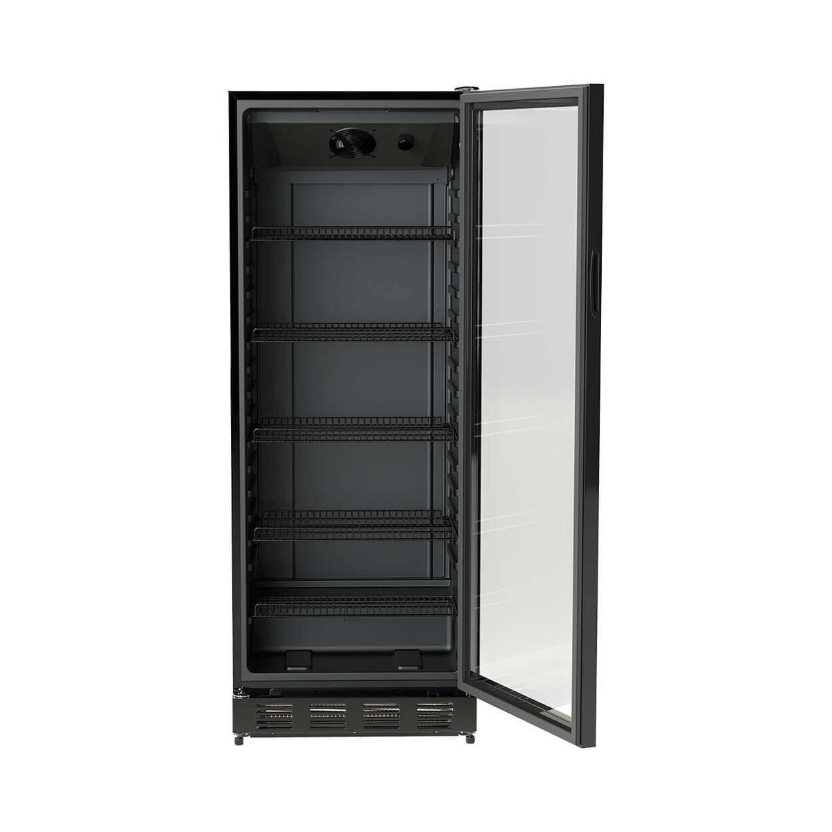 SPC FKS2800-2 BL Réfrigérateur pour bouteilles noir à droite