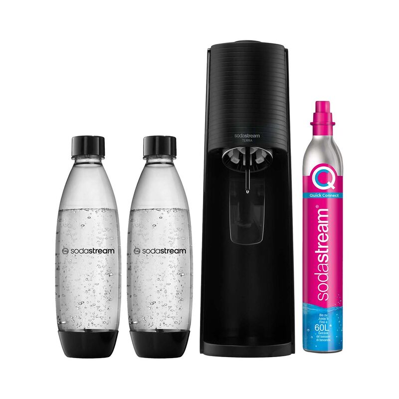 Sodastream TERRA Mega Pack Wassersprudler Schwarz günstig kaufen