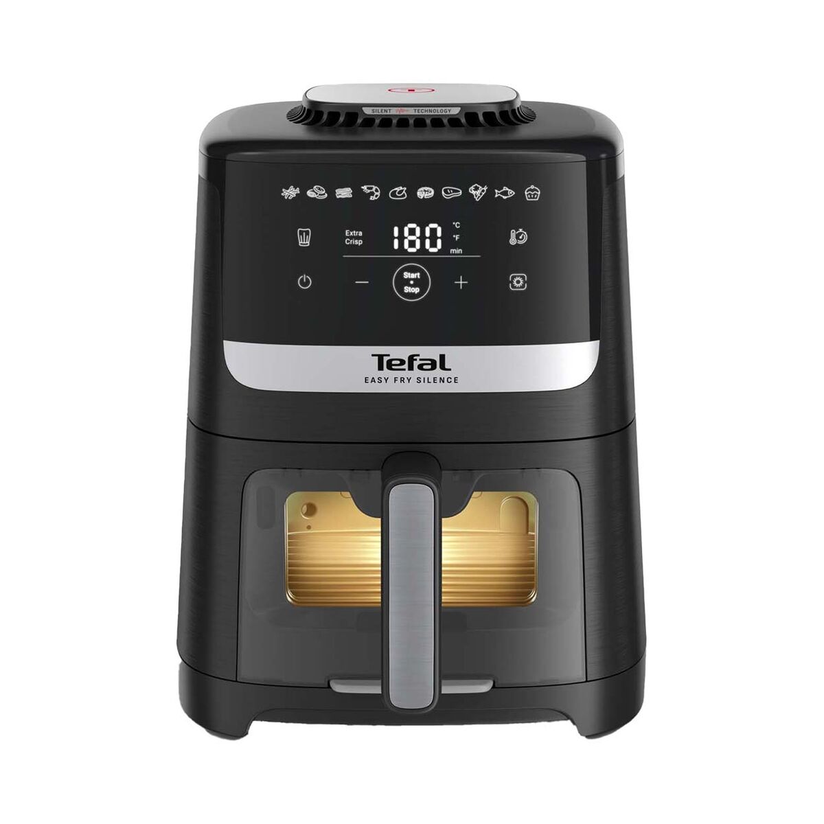 Tefal Easy Fry Silence Heissluftfritteuse Schwarz