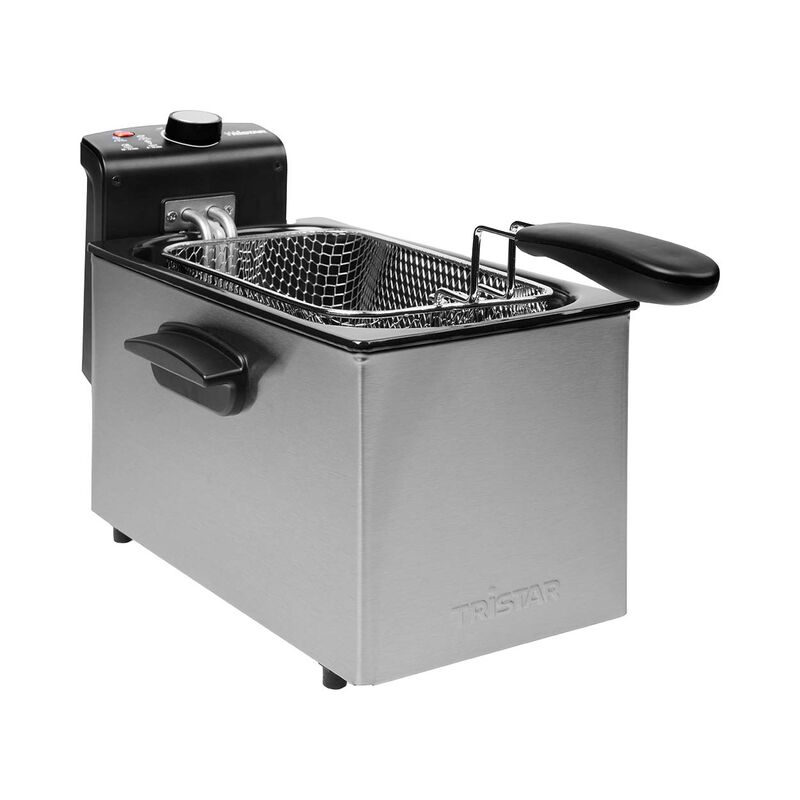 Elta Edelstahl Fritteuse 3 Liter 2000W frittieren Elektro Temperaturkontrolle ab 34,99 Elta Edelstahl Fritteuse 3 Liter 2000W frittieren Elektro Temperaturkontrolle ab 34,99