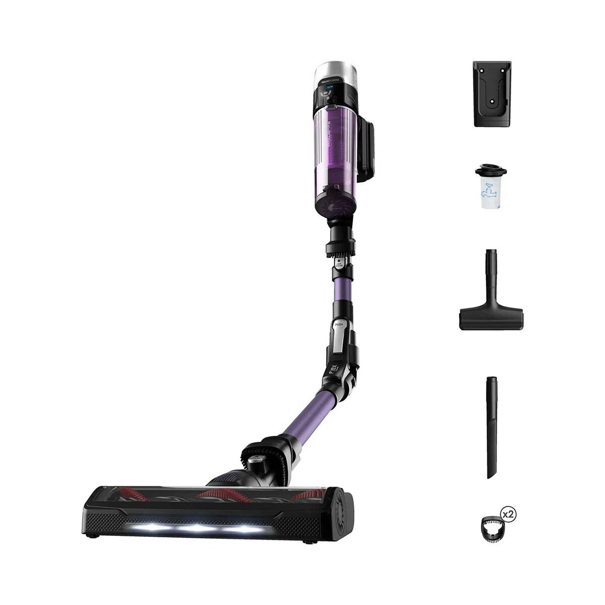 Rowenta HVC X-Force Flex 9.60 Allergy Akkustaubsauger Violett